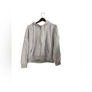 H & M Zip Up | Color: Gray | Size: Medium|